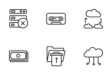 Data Storage Icon Pack