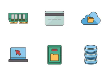 Data Storage Icon Pack