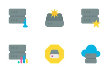 Data Storage, Server Vol-4 Icon Pack