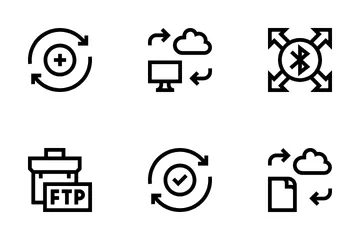 Data Transfer Icon Pack