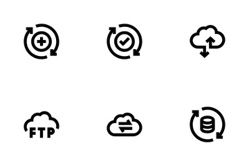 Data Transfer Icon Pack