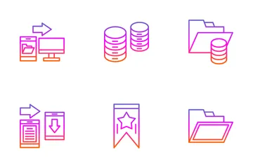 Data Transfer Icon Pack