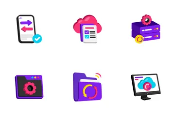 Data Transfer Icon Pack
