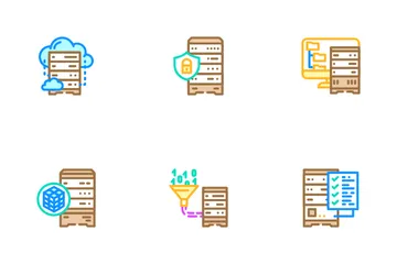 Database Administrator Computer Icon Pack