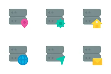 Database And Server Vol-3 Icon Pack