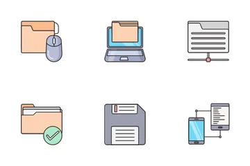 Database And Storage Icon Pack