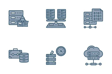 Database And Storage Icon Pack