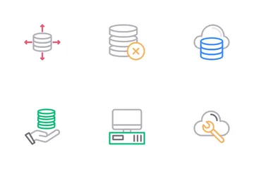 Database And Storage Icon Pack