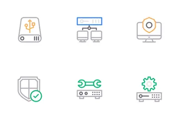 Database And Storage Icon Pack
