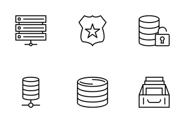 Database And Storage Vol 1 Icon Pack