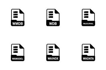 Database File Format Icon Pack