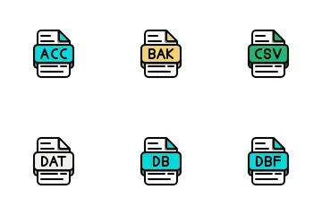 Database File Icon Pack