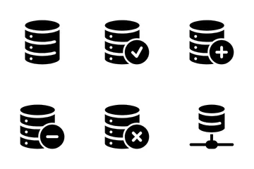 Database & Server Vol-1 Icon Pack