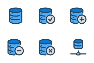 Database & Server Vol-1 Icon Pack