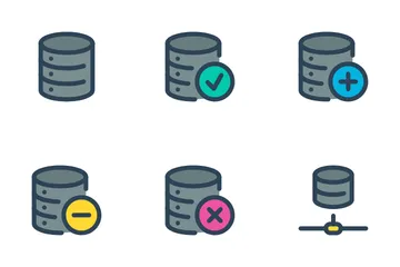 Database & Server Vol-1 Icon Pack