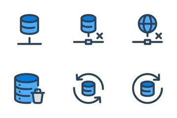 Database & Server Vol-2 Icon Pack