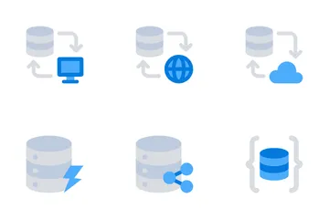 Database & Server Vol-2 Icon Pack