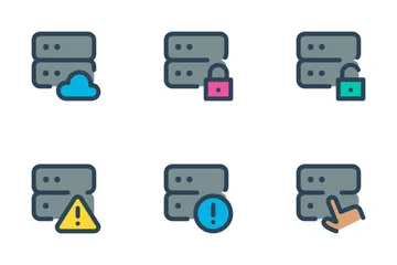 Database & Server Vol-3 Icon Pack