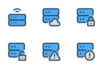 Database & Server Vol-3 Icon Pack