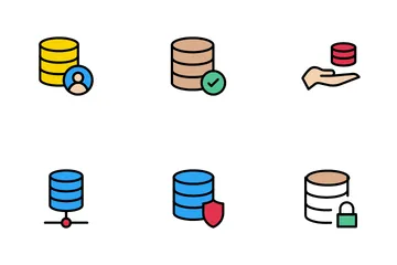 Database Storage Icon Pack