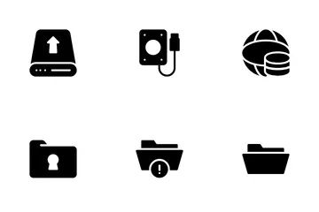 Database Storage Icon Pack