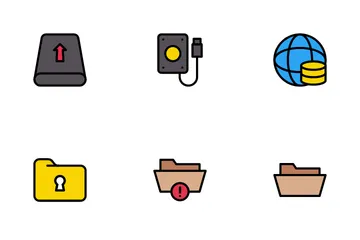 Database Storage Icon Pack