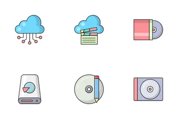 Datastorage & Services Icon Pack