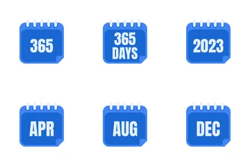 Date And Calendar Icon Pack