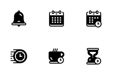 Date And Time Icon Pack