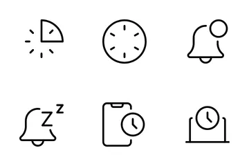 Date And Time Icon Pack