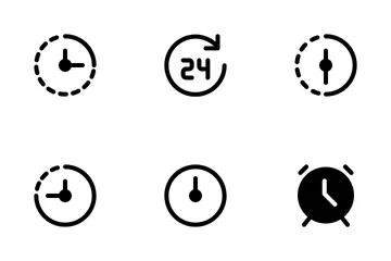 Date And Time Icon Pack