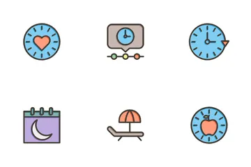 Date And Time Icon Pack