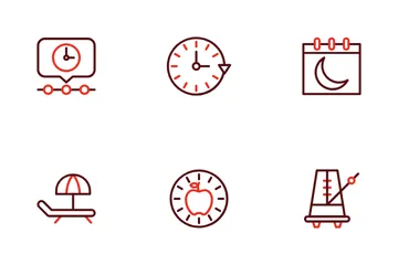 Date And Time Icon Pack