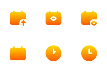 Date And Time Icon Pack