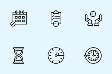 Date And Time Icon Pack