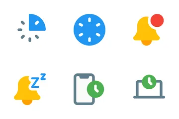 Date And Time Icon Pack