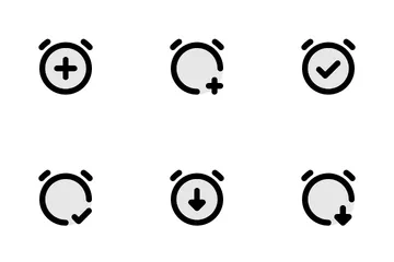 Date et l'heure Pack d'Icônes