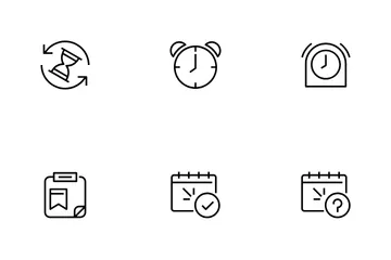 Date et heure Pack d'Icônes