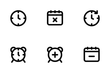 Date & Time Icon Pack