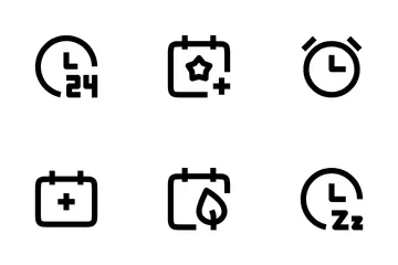 Date & Time Icon Pack