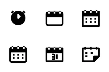 Date & Time Icon Pack