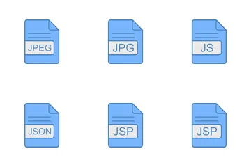 Symbol „Dateiformat“ Symbolpack