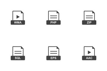 Dateiformate Symbolpack