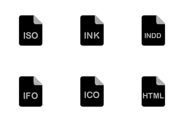 Dateiformate Symbolpack