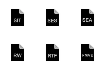 Dateiformate Symbolpack