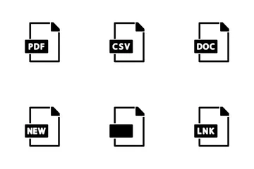 Dateiformate Symbolpack