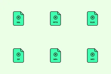 Dateiformate Symbolpack