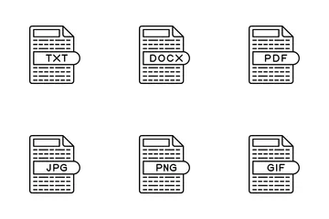 Dateiformate Icon Pack