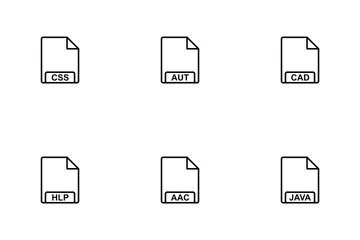 Zeile „Dateiformate“ Symbolpack