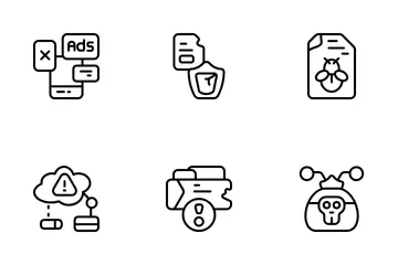 Daten-Malware Symbolpack